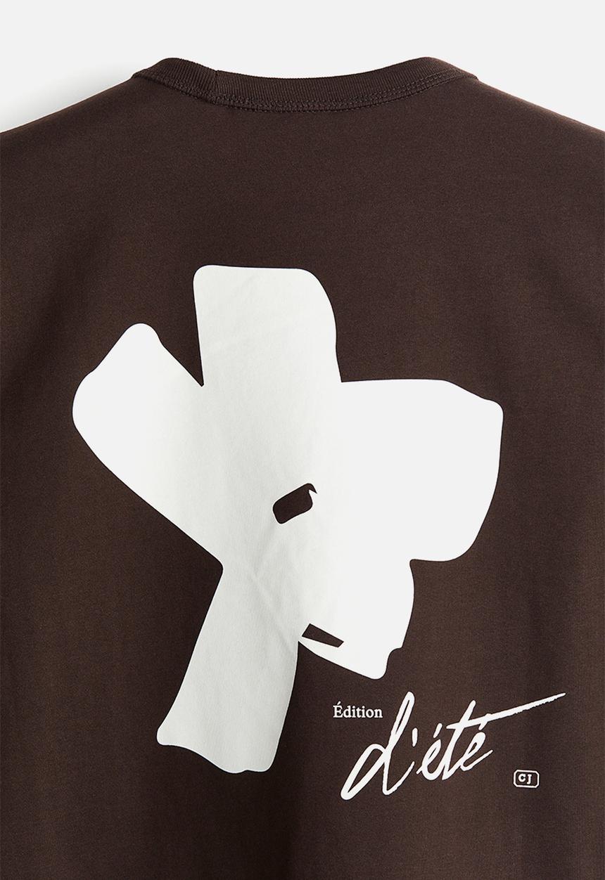 H&M - Coolmax® regular fit T-shirt - brown/édition d'été 
