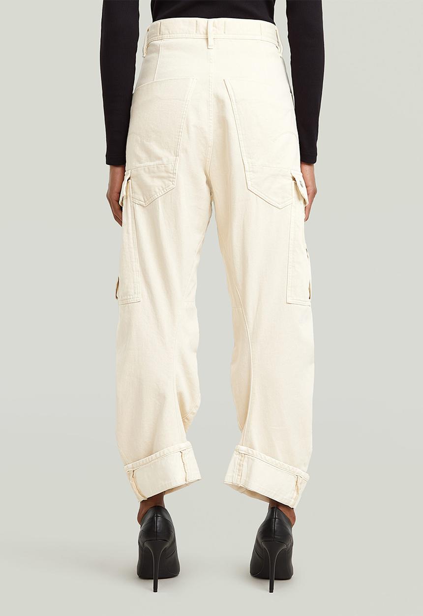 G-STAR - Cargo 3D boyfriend pants wmn - white