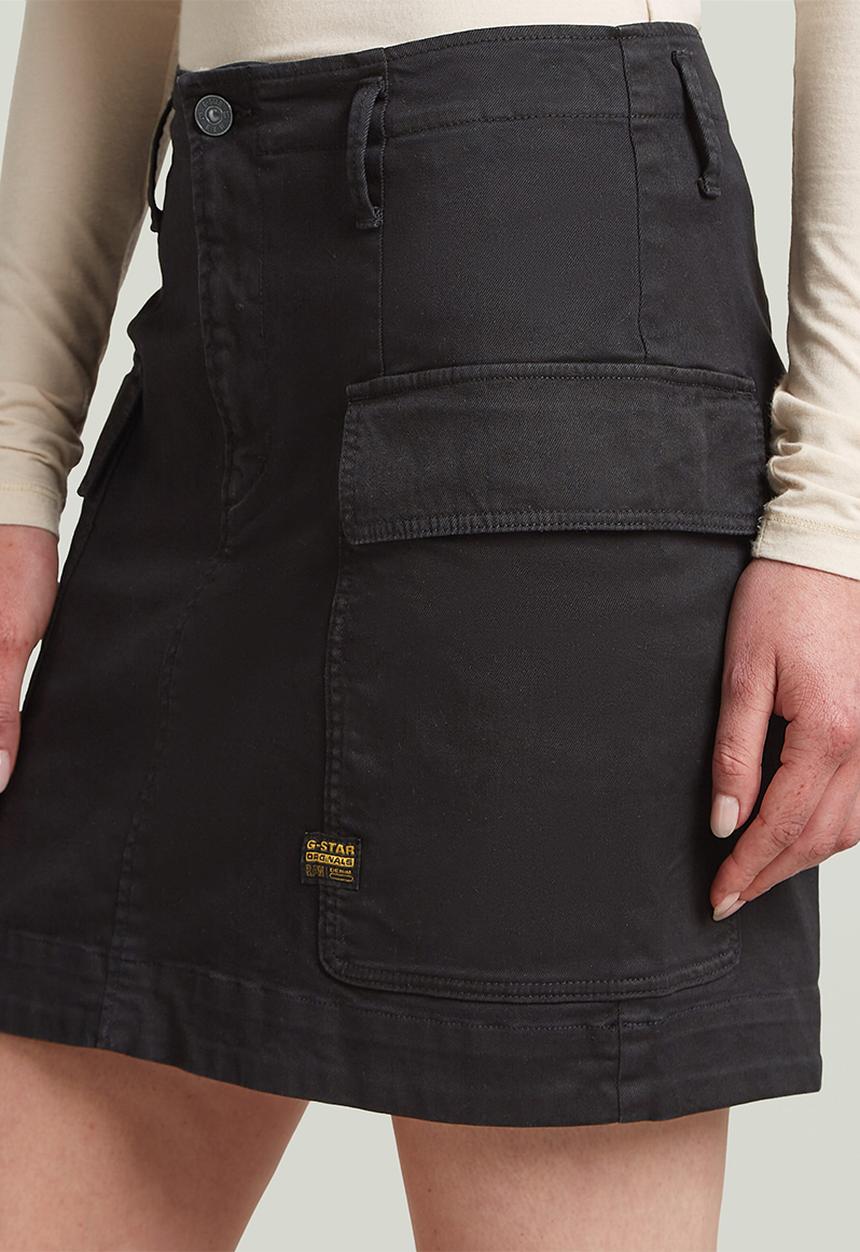 G-STAR - Cargo Short Skirt Wmn - Black
