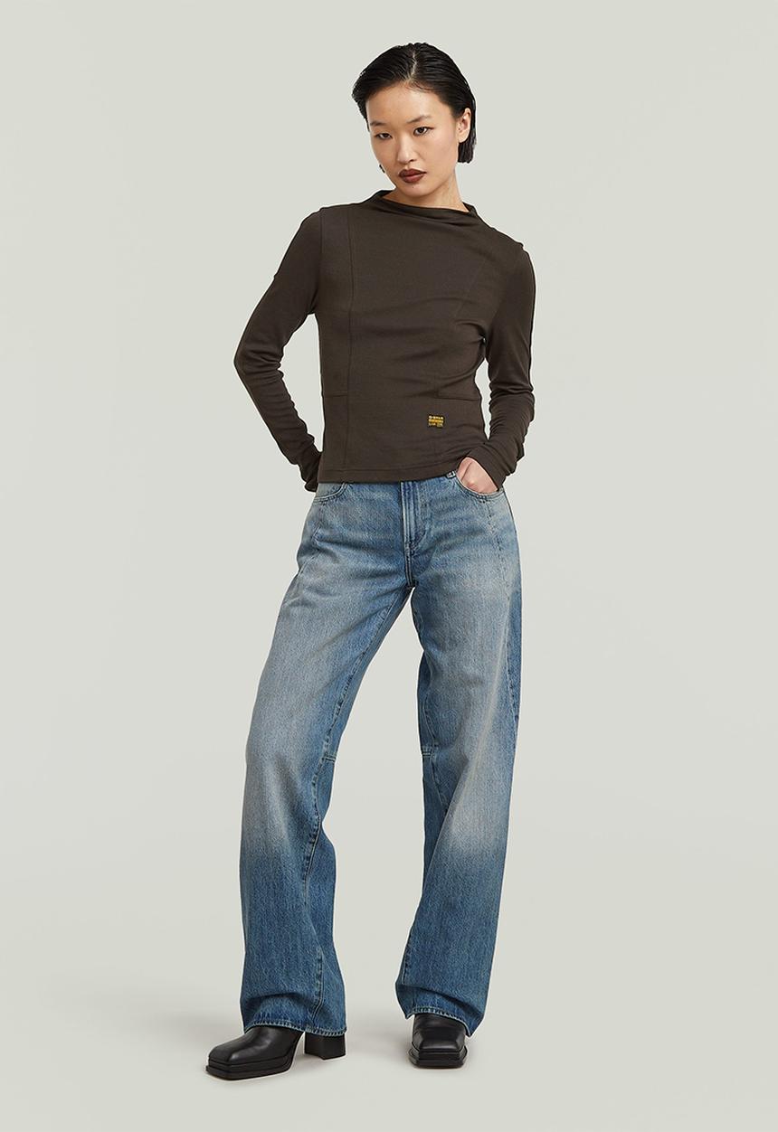 G-STAR - Contor 3D Loose Jeans Wmn - Mid Wash