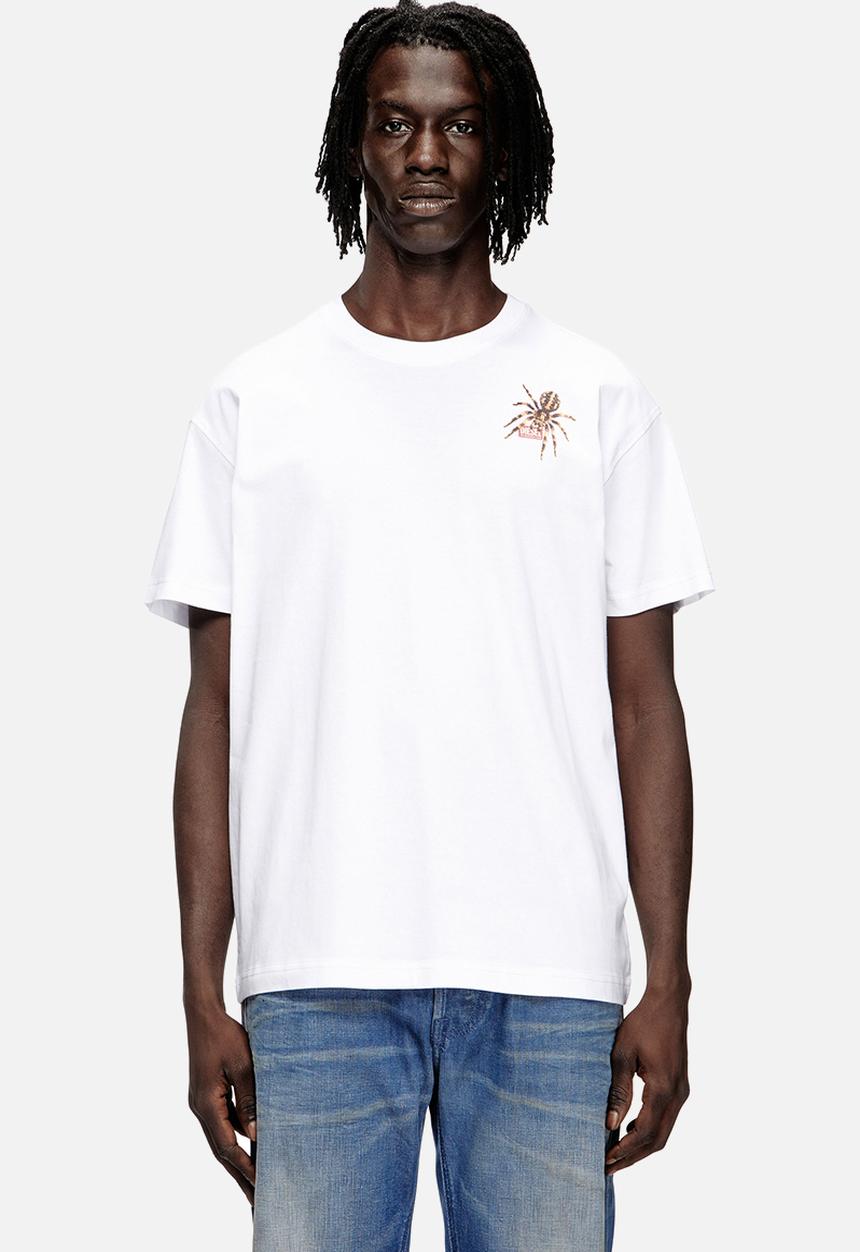 Diesel  - T-NORM-SPIDER T-SHIRT - White