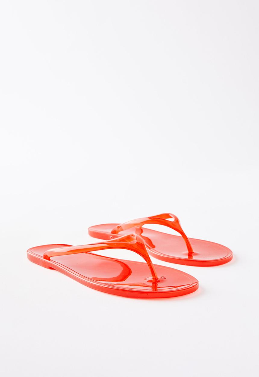 Cotton On - Blake jelly flip - red