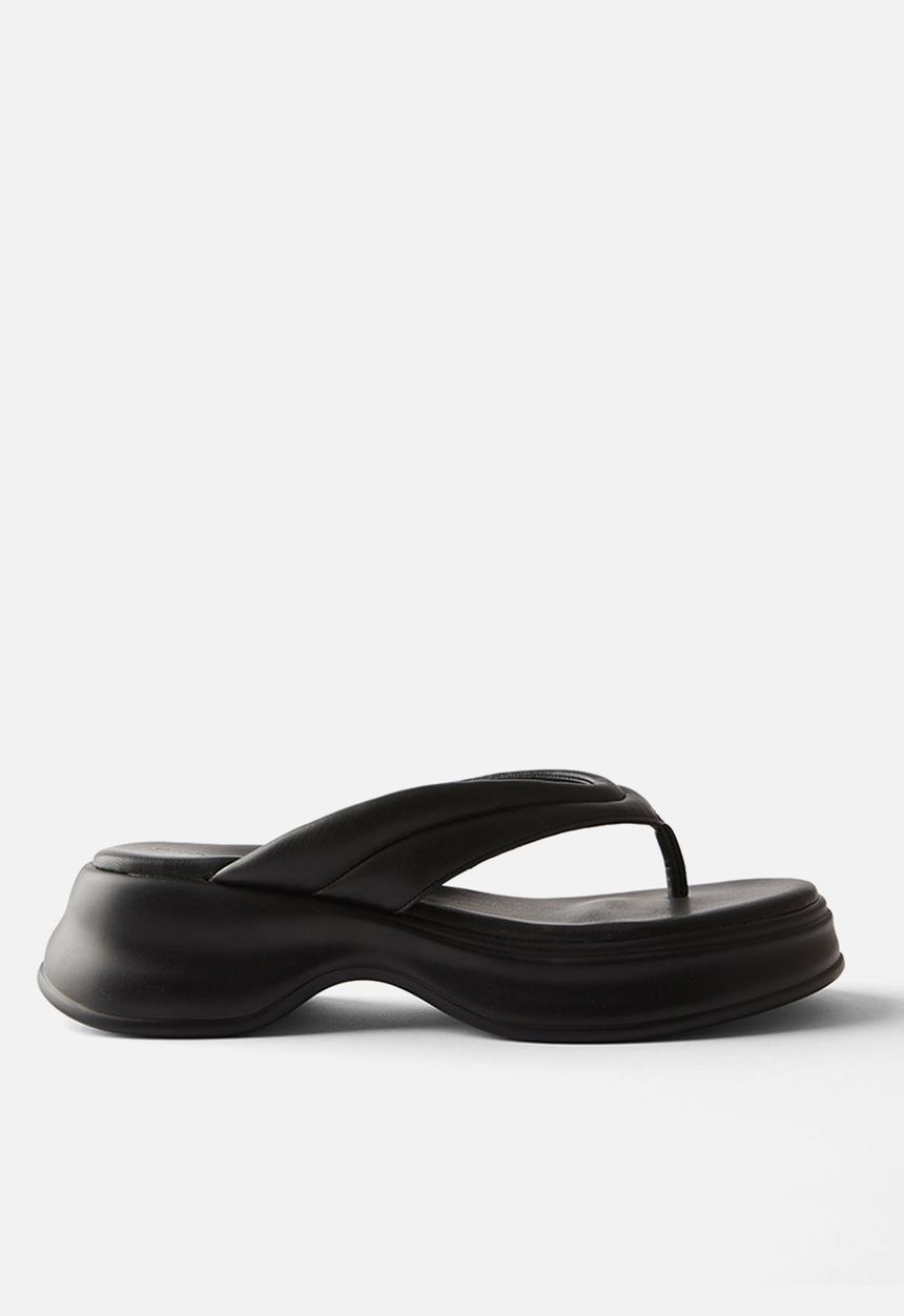 Cotton On - Skye flatform sandal - black