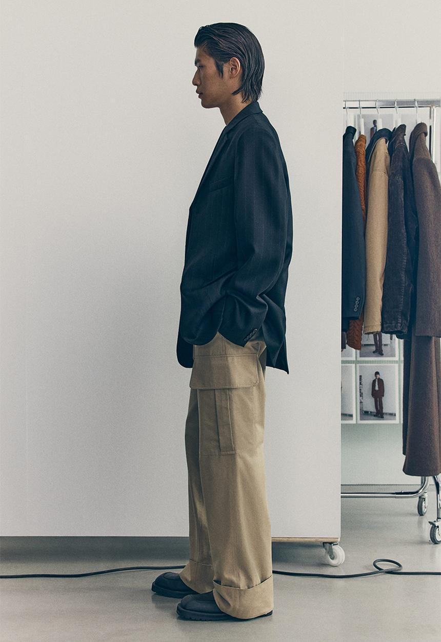 H&M - Fold-up cargo trousers - beige