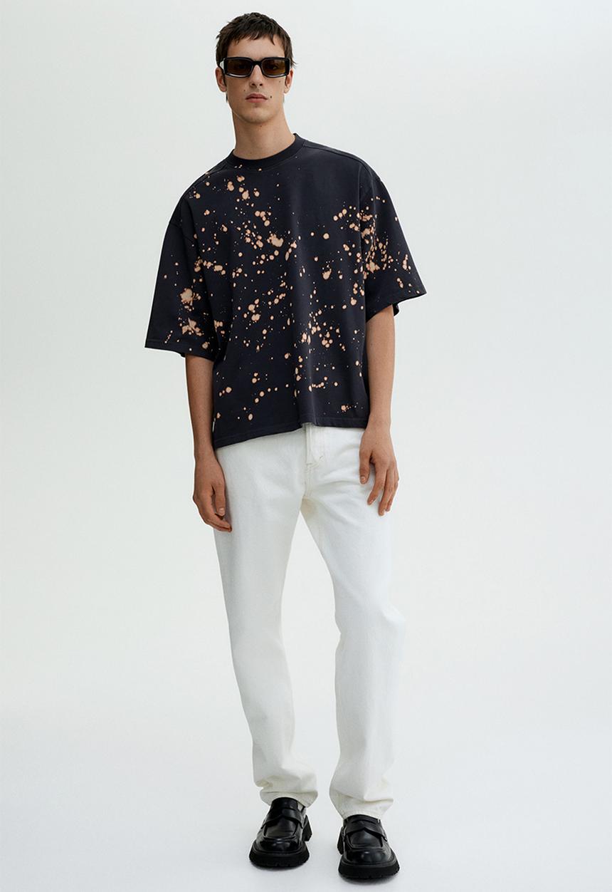 H&M - Oversized fit T-shirt - dark grey