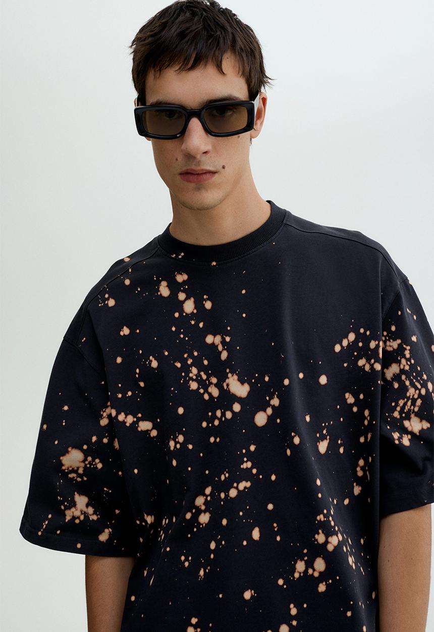 H&M - Oversized fit T-shirt - dark grey