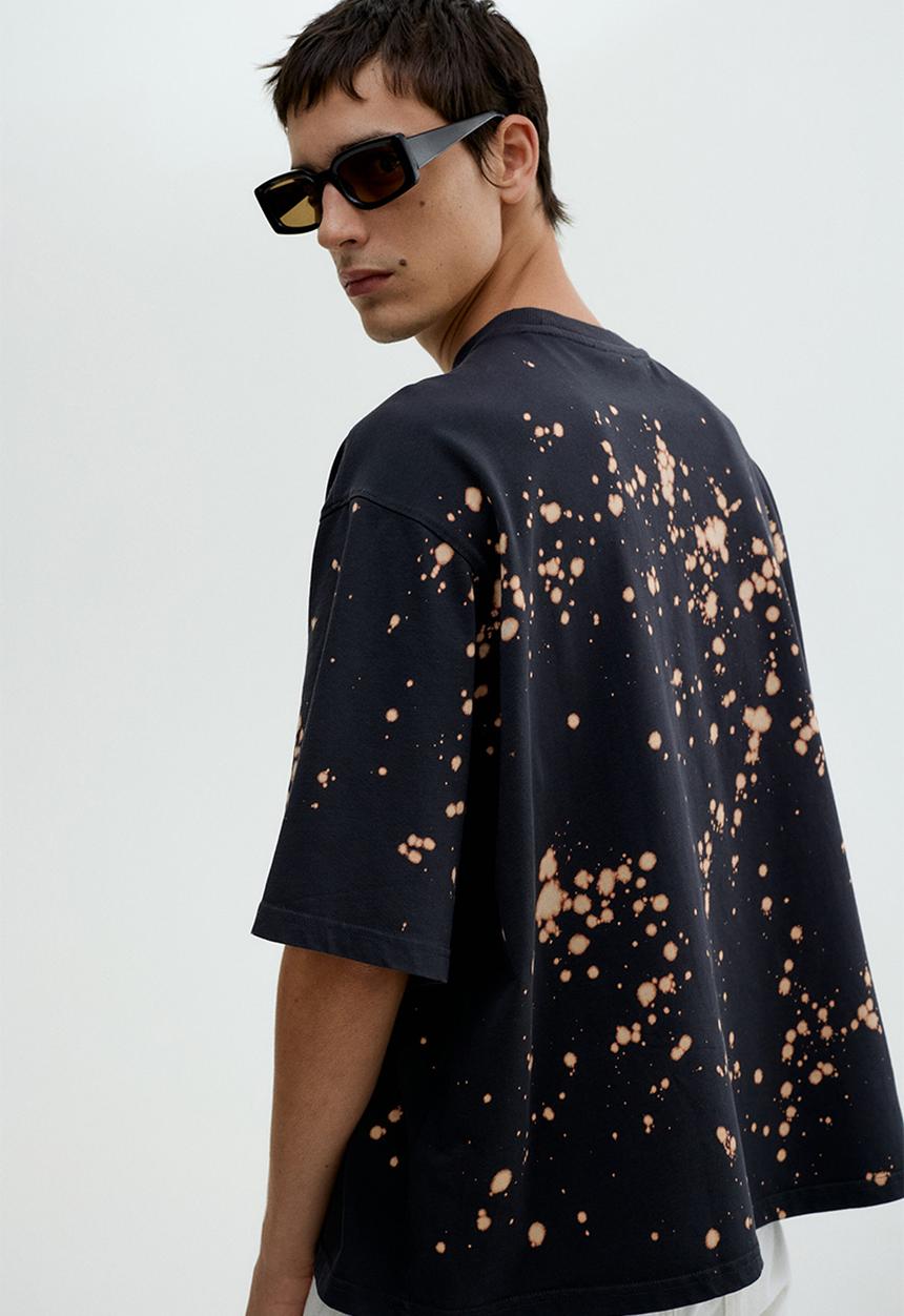 H&M - Oversized fit T-shirt - dark grey