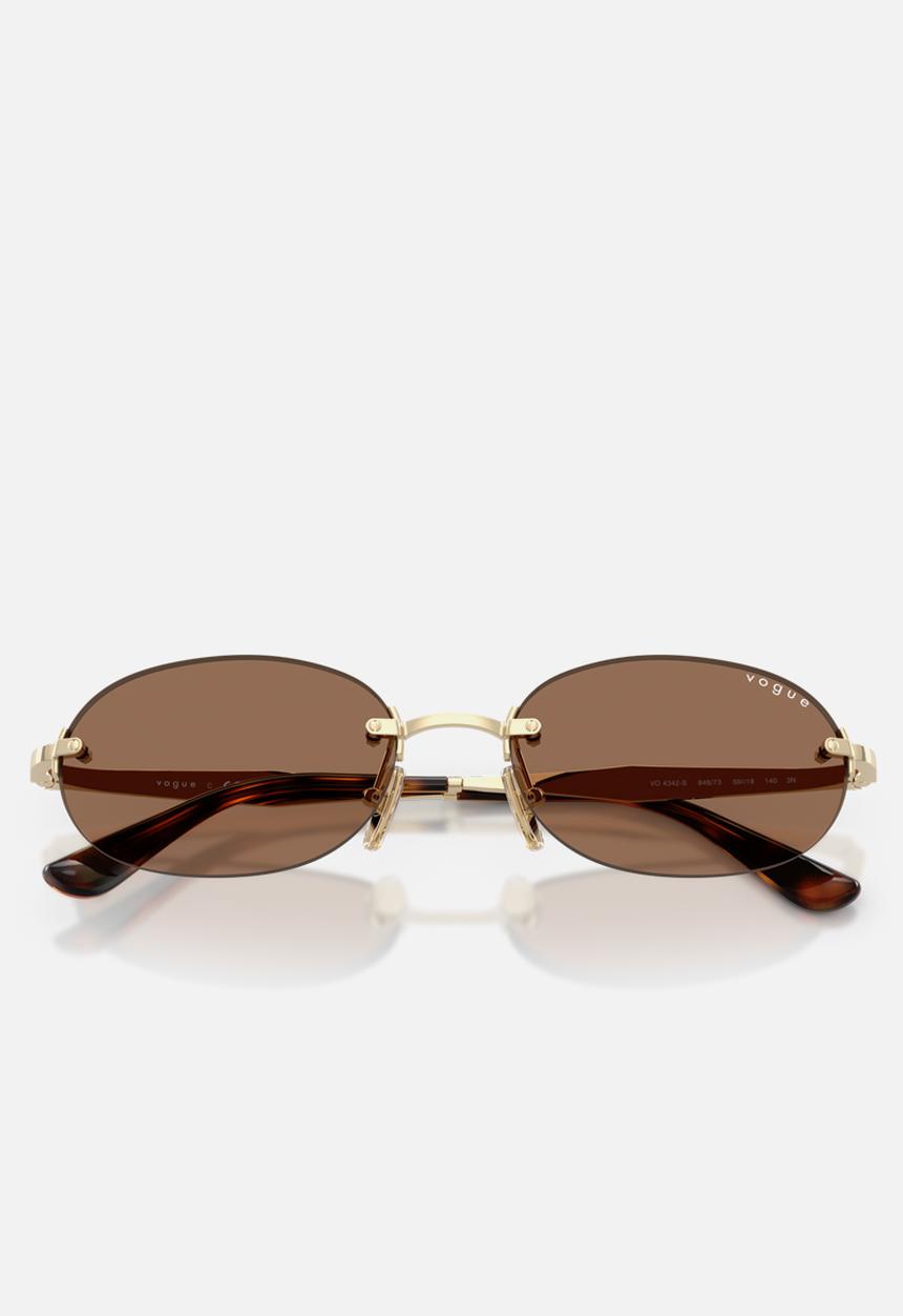 Vogue Eyewear - 0VO4342S - brown & gold