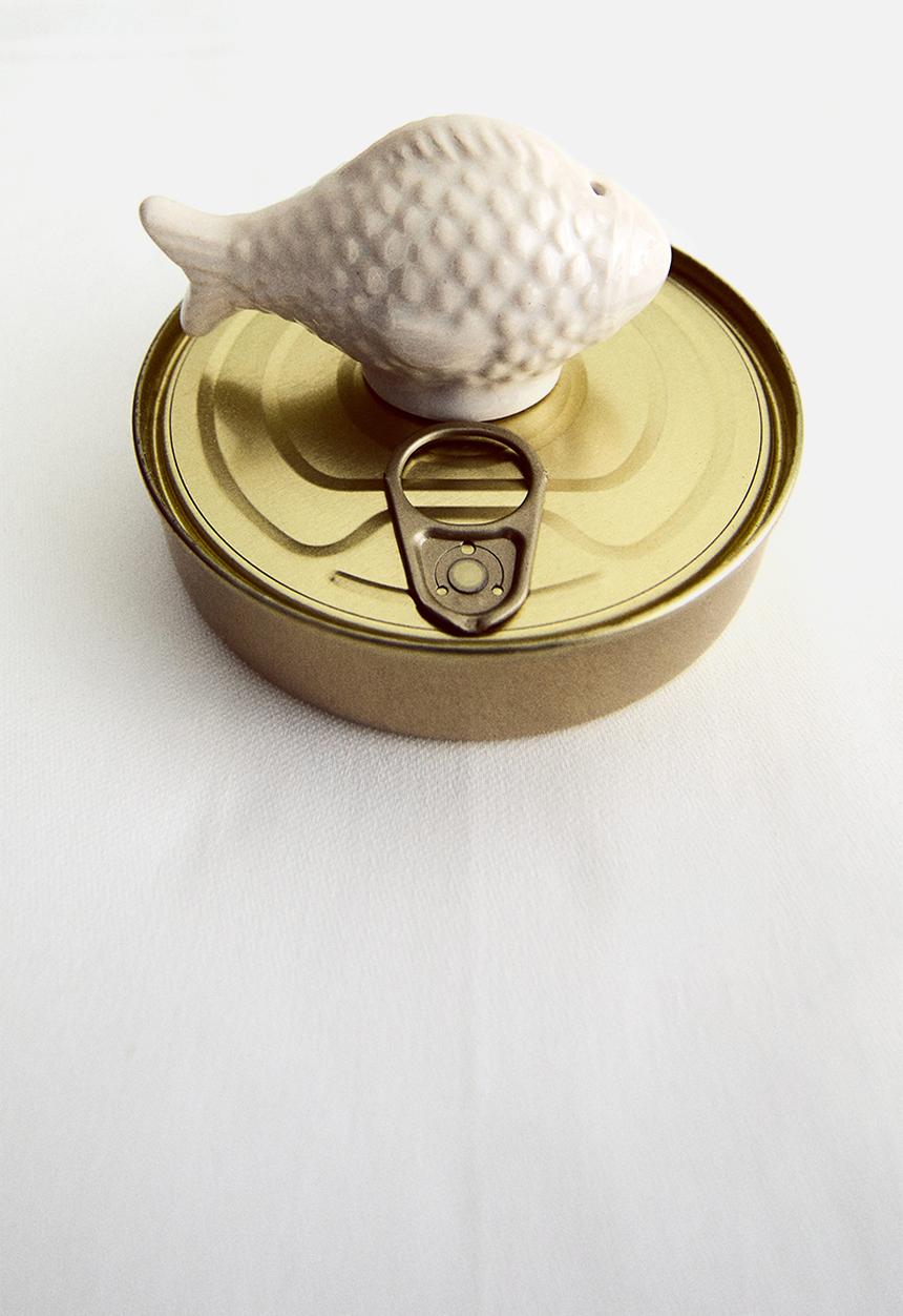 H&M - Stoneware salt and pepper set - white