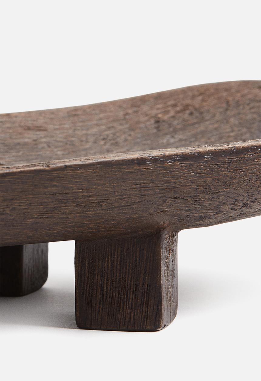 H&M - Mango wood serving dish - dark brown