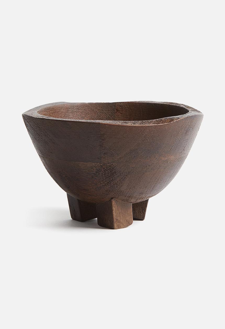 H&M - Mango wood serving bowl - dark brown
