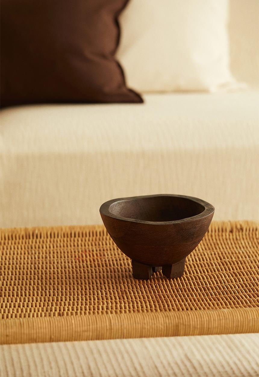 H&M - Mango wood serving bowl - dark brown