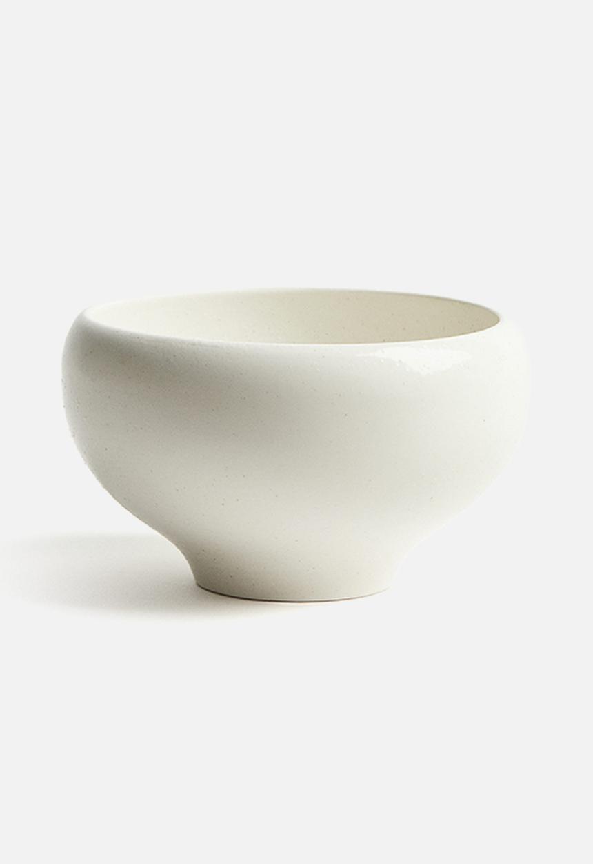 H&M - Stoneware bowl - white