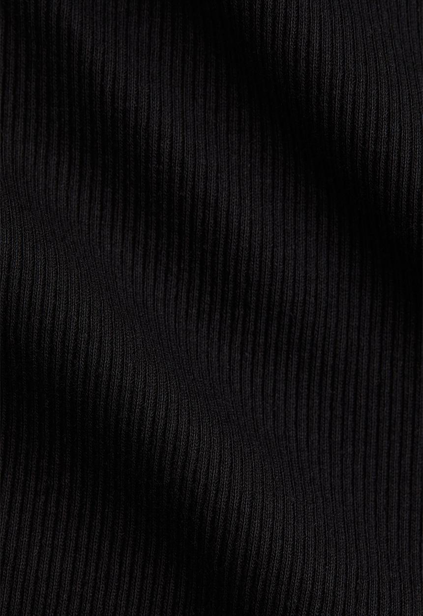H&M - Ribbed tube top - black