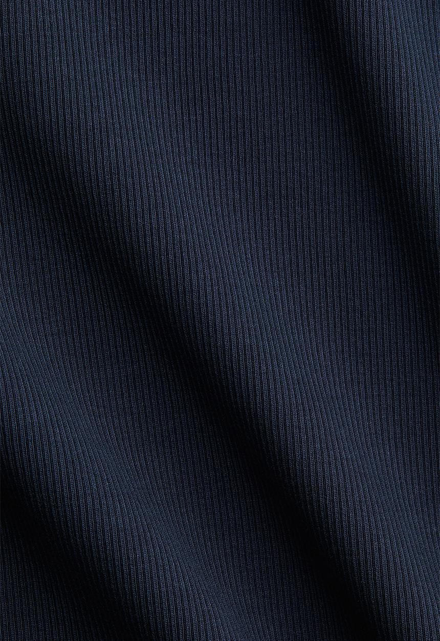 H&M - Ribbed vest top - navy blue