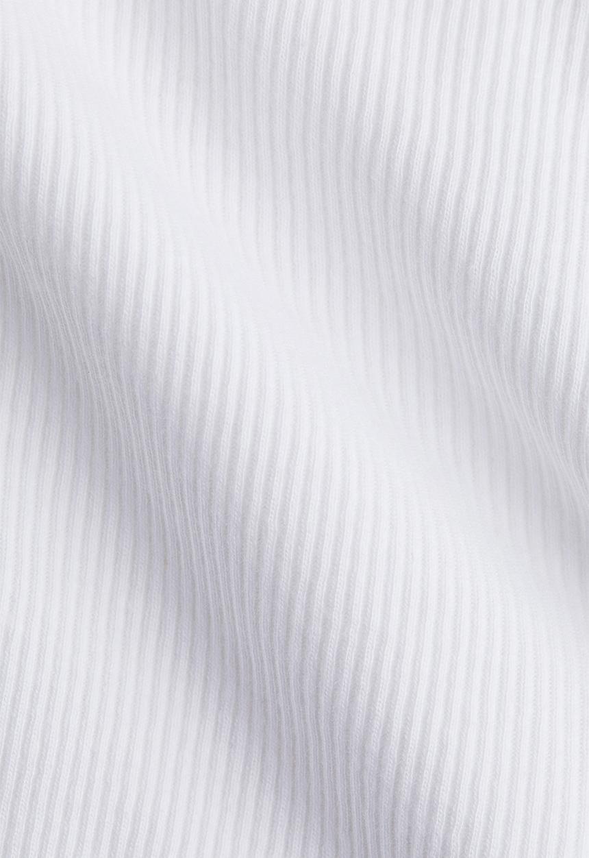 H&M - Ribbed tube top - white