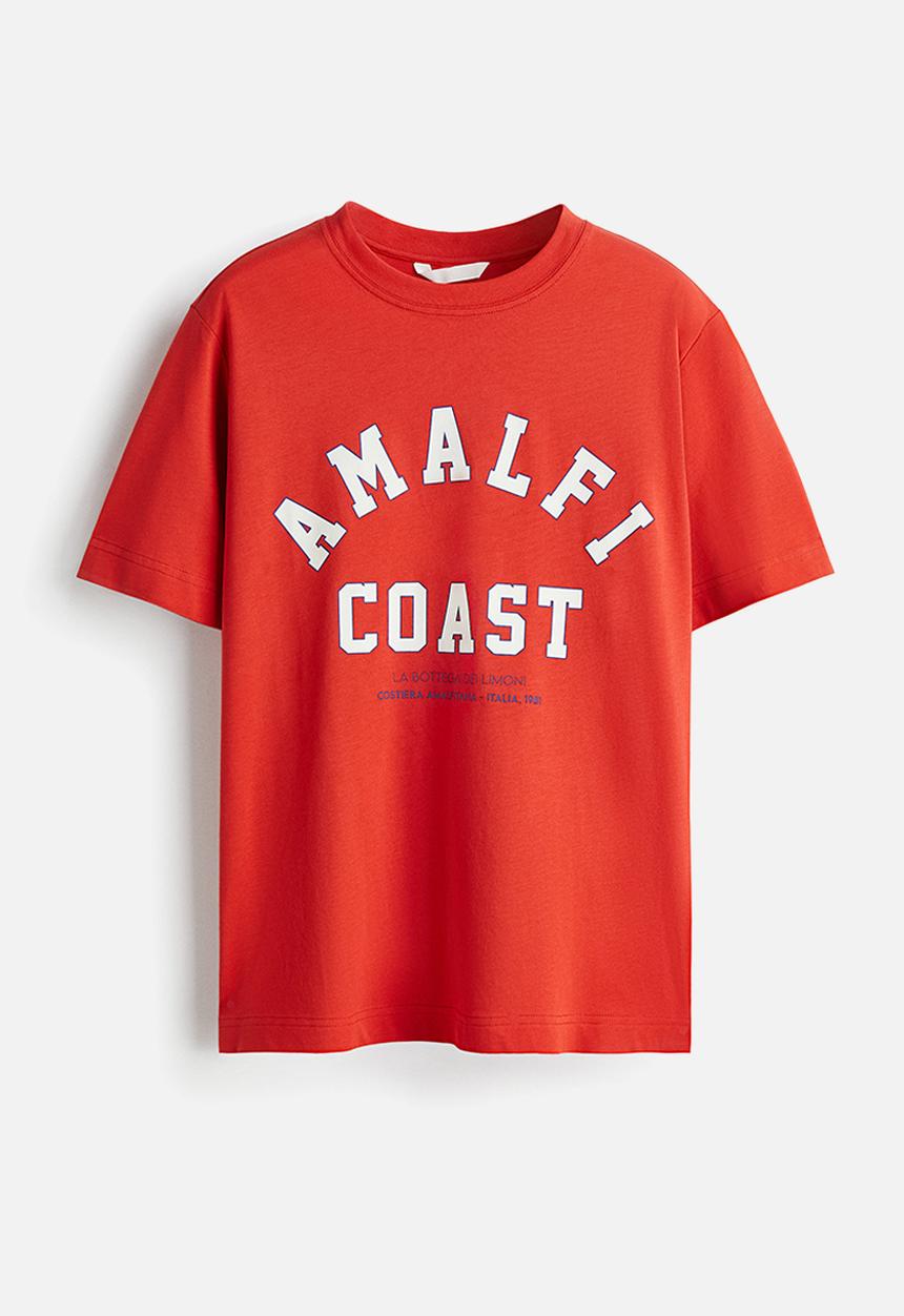 H&M - Printed t-shirt - red