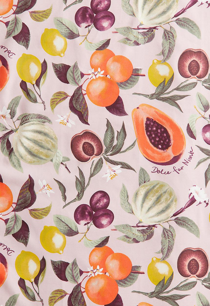 H&M - Water-repellent tablecloth - dusty pink/fruits