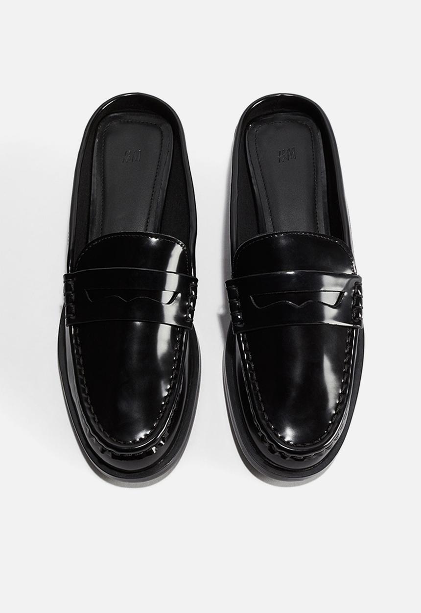 H&M - Loafer mules - black