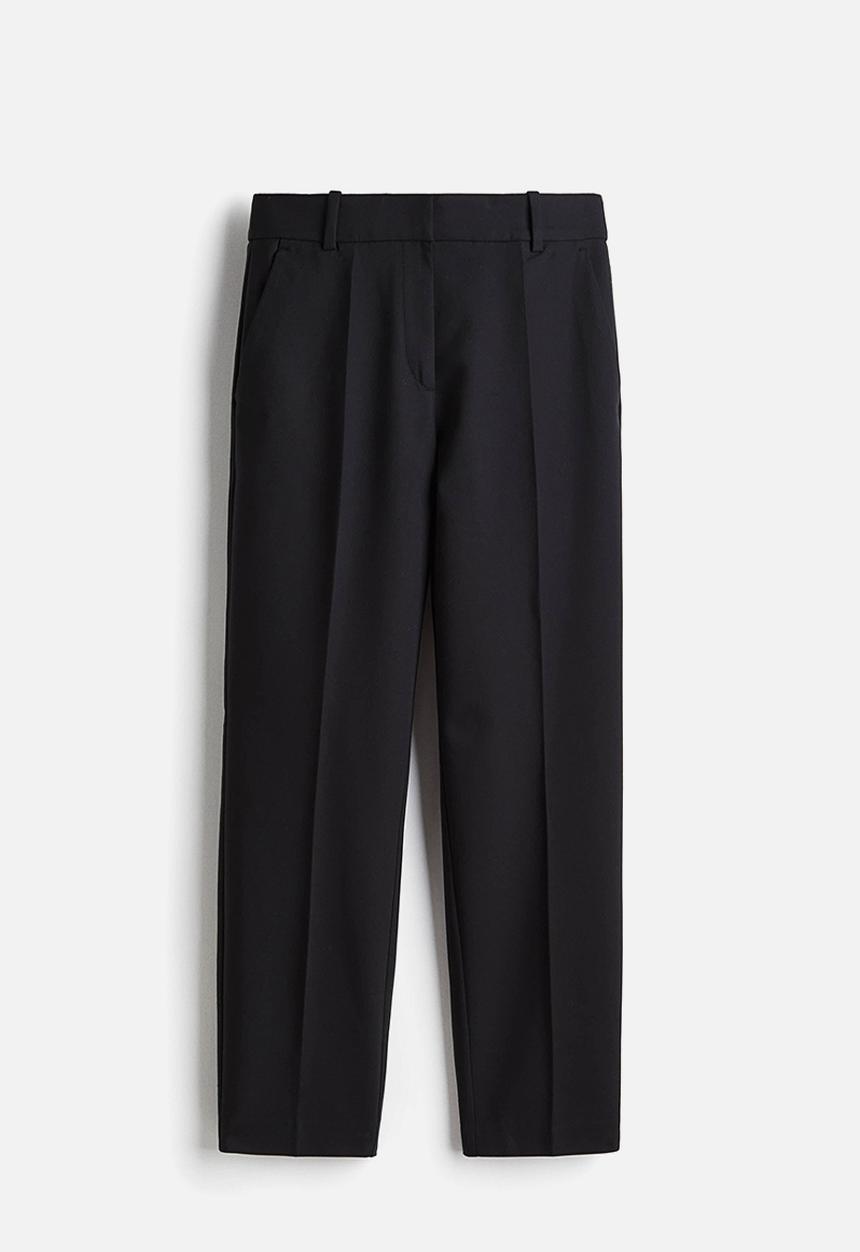 H&M - Cigarette trousers - black