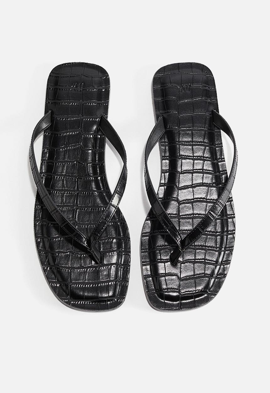H&M - Flip-flops - black