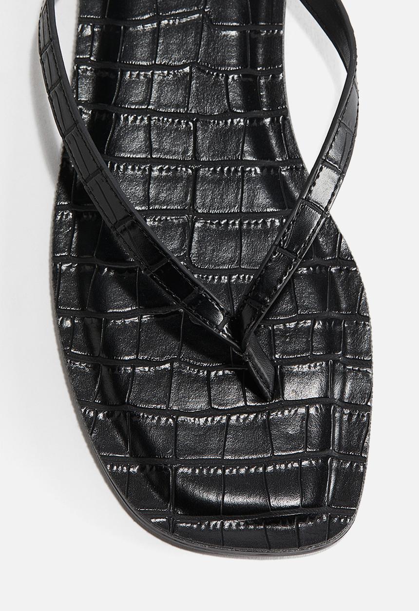 H&M - Flip-flops - black