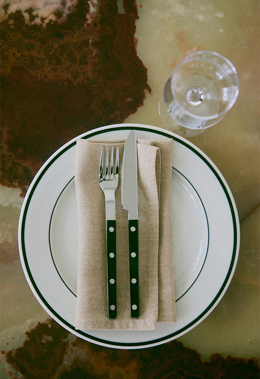 H&M - 4-Pack linen-blend napkins - beige