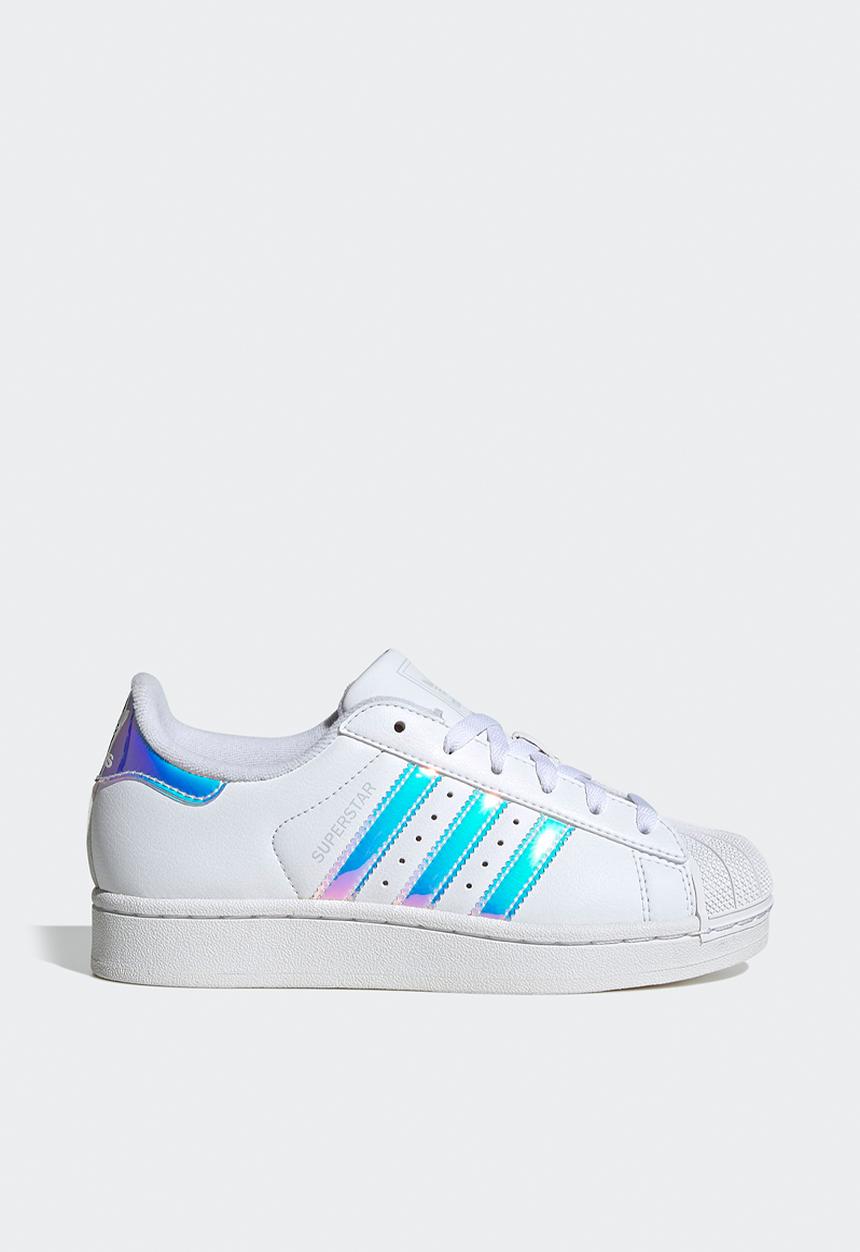 adidas Originals - Superstar Ii J - Ftwwht/Supcol/Halblu