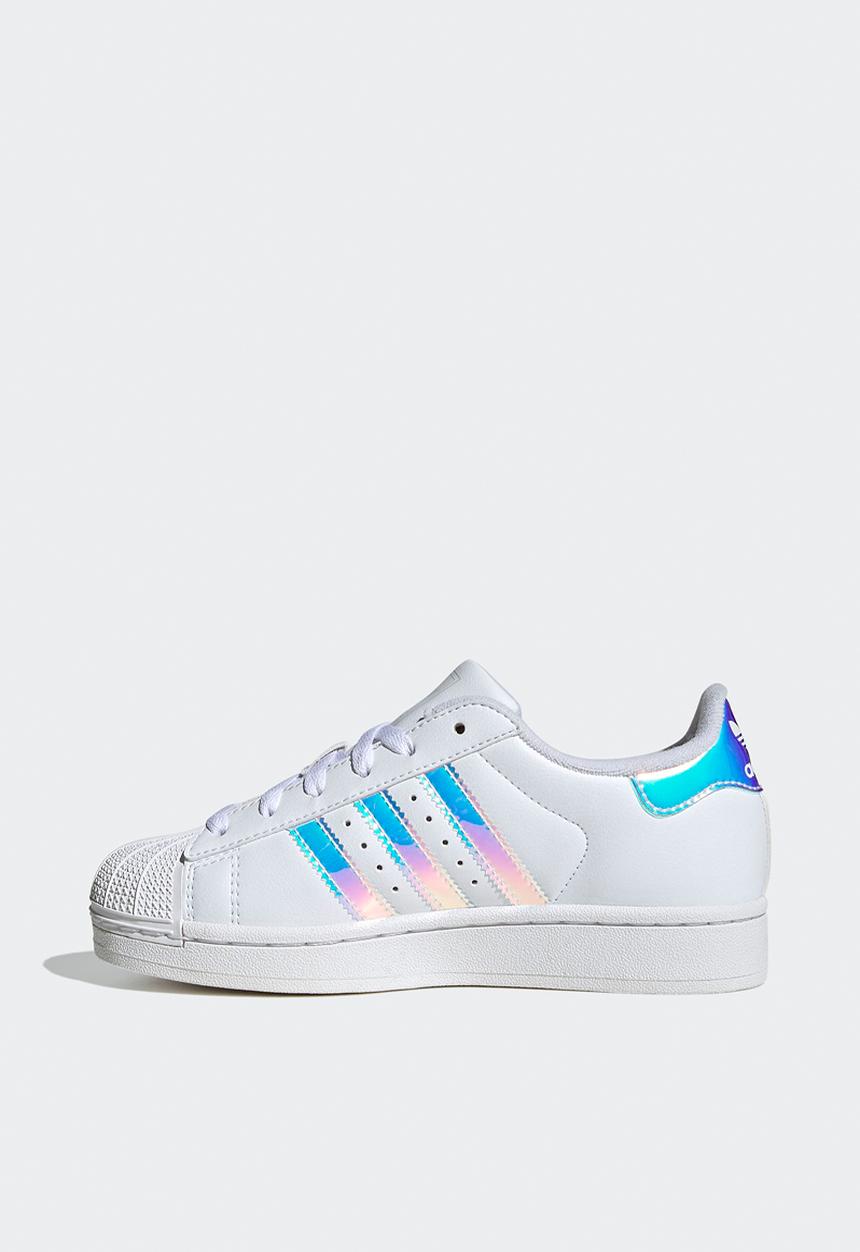 adidas Originals - Superstar Ii J - Ftwwht/Supcol/Halblu