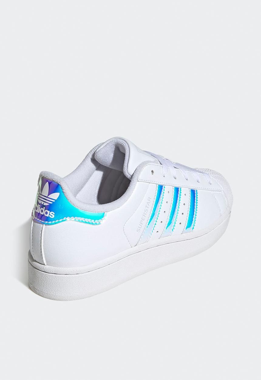 adidas Originals - Superstar Ii J - Ftwwht/Supcol/Halblu