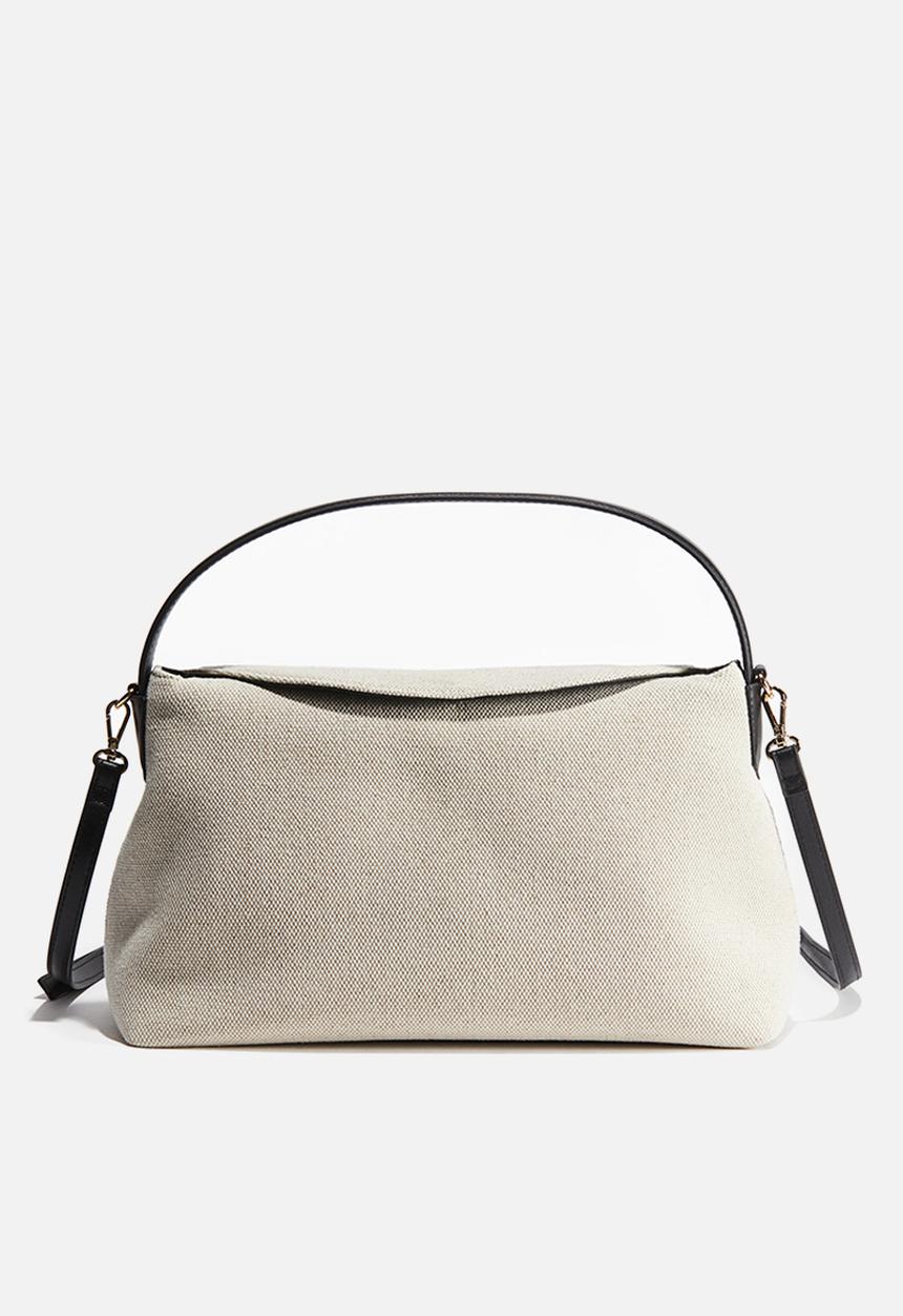 H&M - Canvas crossbody bag - white