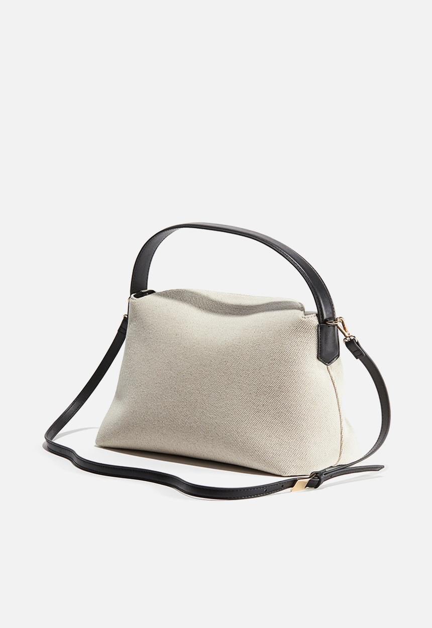H&M - Canvas crossbody bag - white