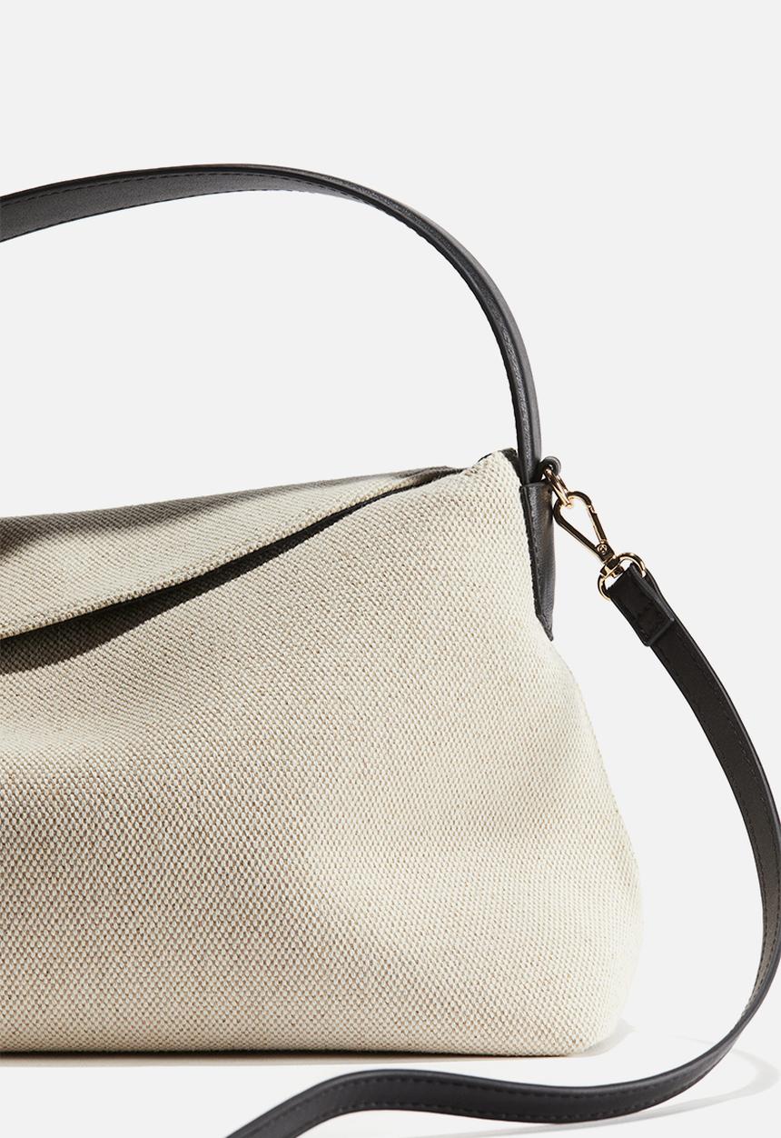 H&M - Canvas crossbody bag - white