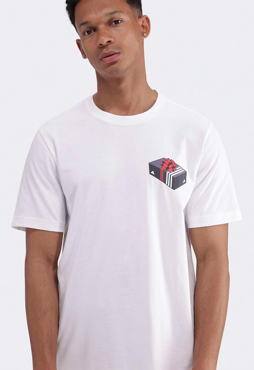 adidas Performance - Holiday Giftbox Tee - White