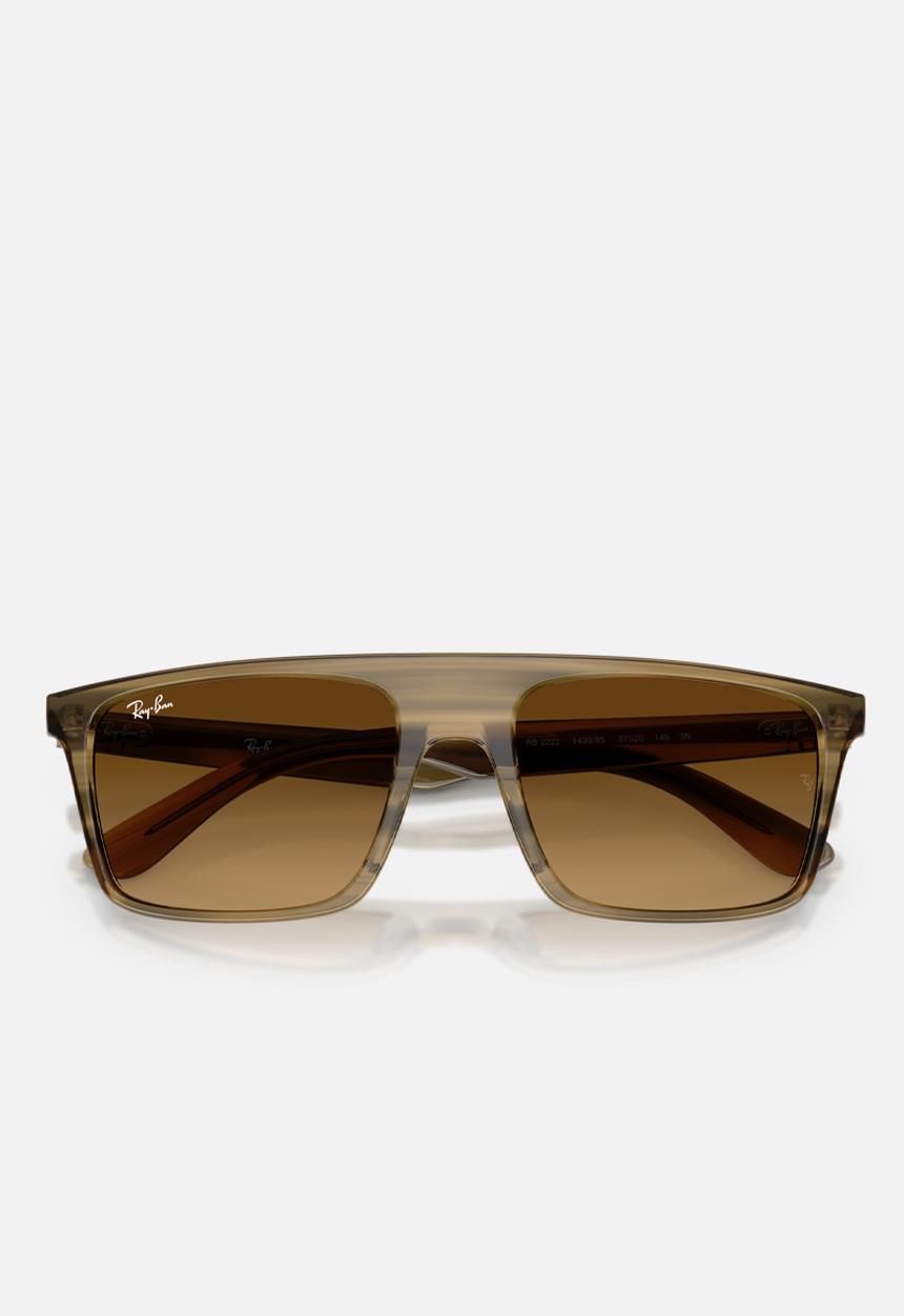 Ray-Ban - 0RB2222 57MM - Gradient Brown
