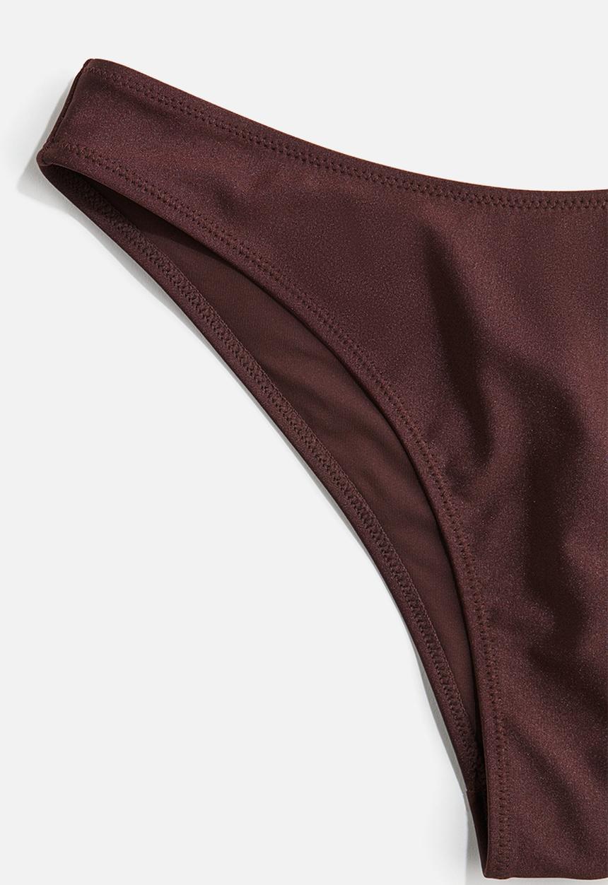 H&M - Brazilian bikini bottoms - brown