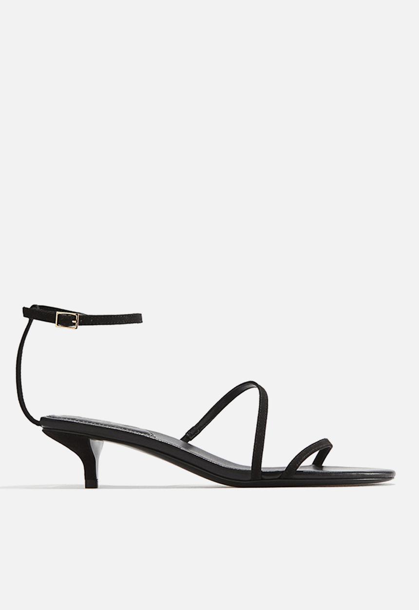 H&M - Heeled strappy sandals - black