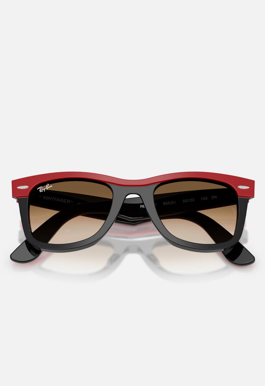 Ray-Ban - WAYFARER 50MM- Clear Gradient Brown