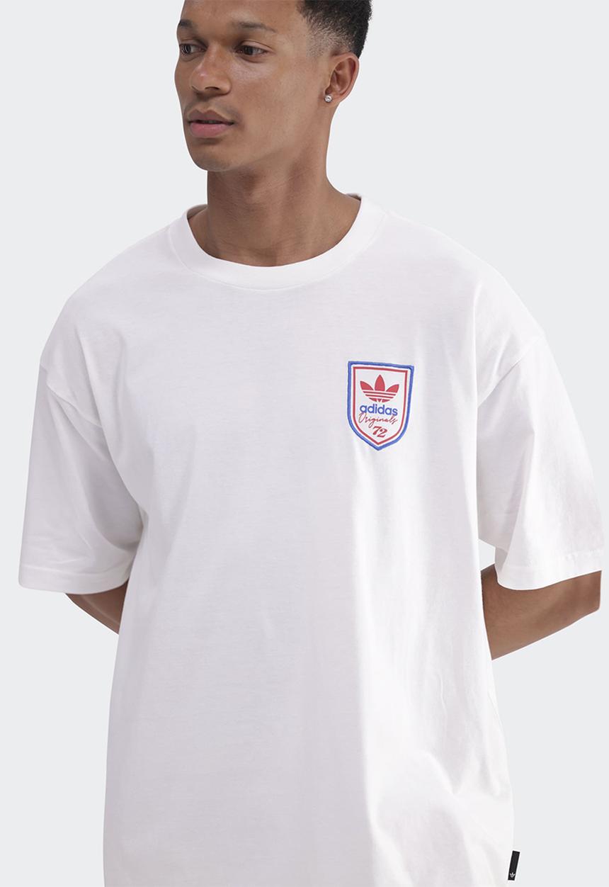 adidas Originals - Motosport Graphics Tee - off white