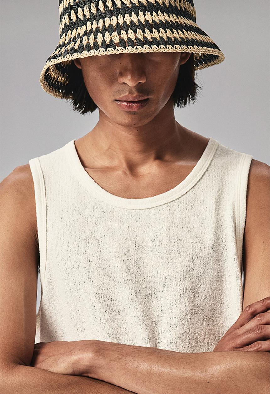 H&M - Regular fit vest top - white
