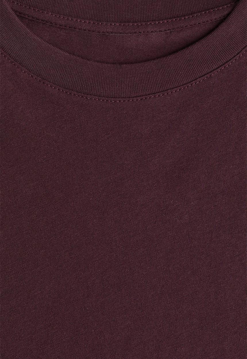 H&M - Cotton t-shirt - burgundy