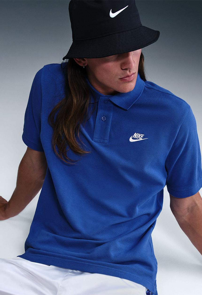 Nike - NSW Club PQ Matchup Polo - Game Bluel/White