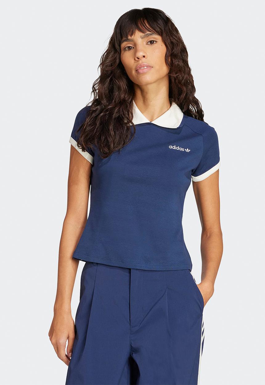 adidas Originals - Short Polo - Blue