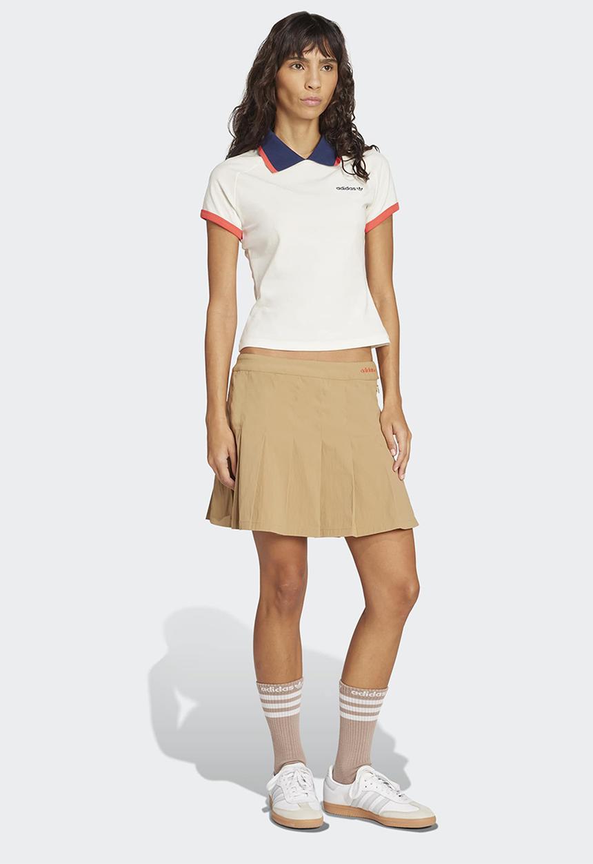 adidas Originals - Short Polo - White