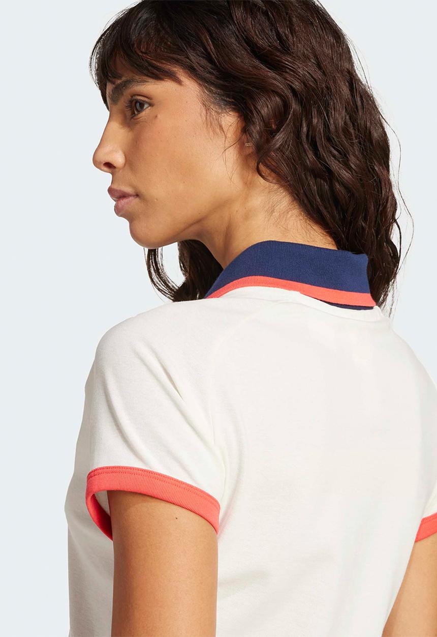 adidas Originals - Short Polo - White