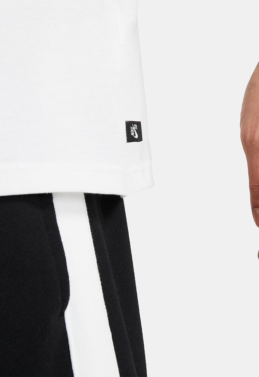 Nike - Nike SB Logo Skate T-Shirt- White/Black