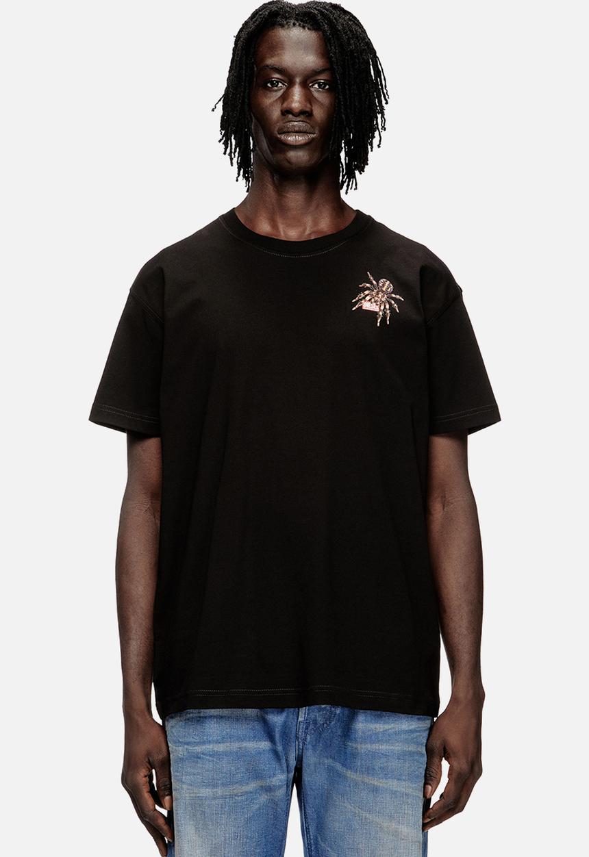 Diesel  - T-NORM-SPIDER T-shirt - Black