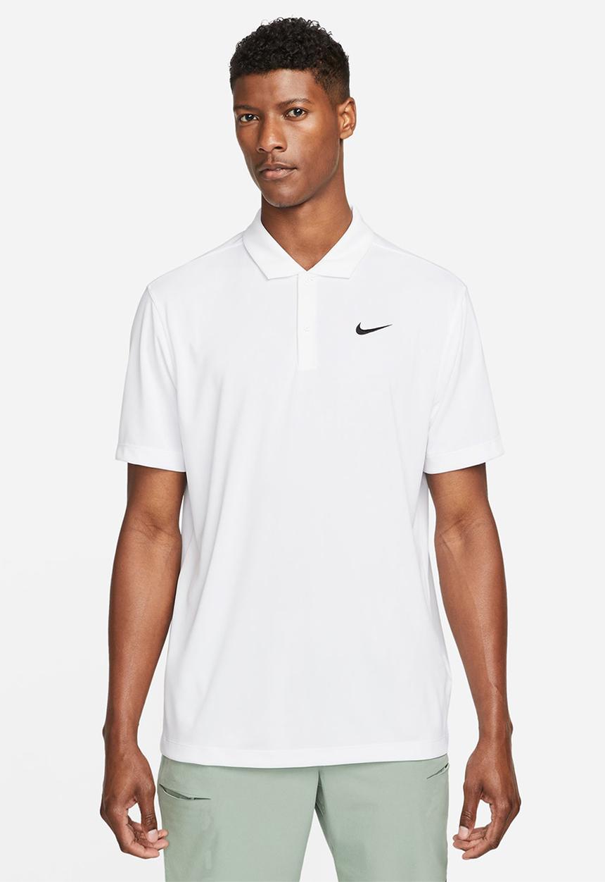 Nike - Solid Dri-FIT Polo  - White/Black