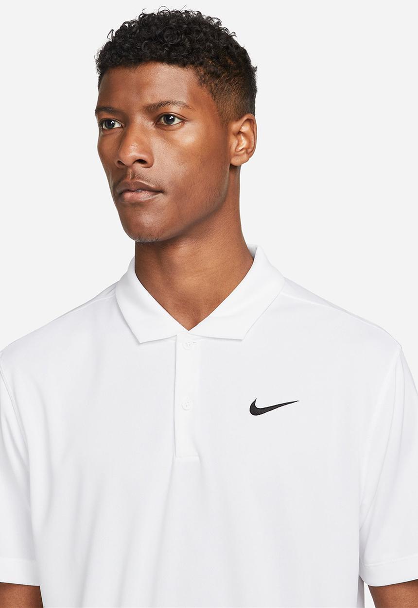 Nike - Solid Dri-FIT Polo  - White/Black