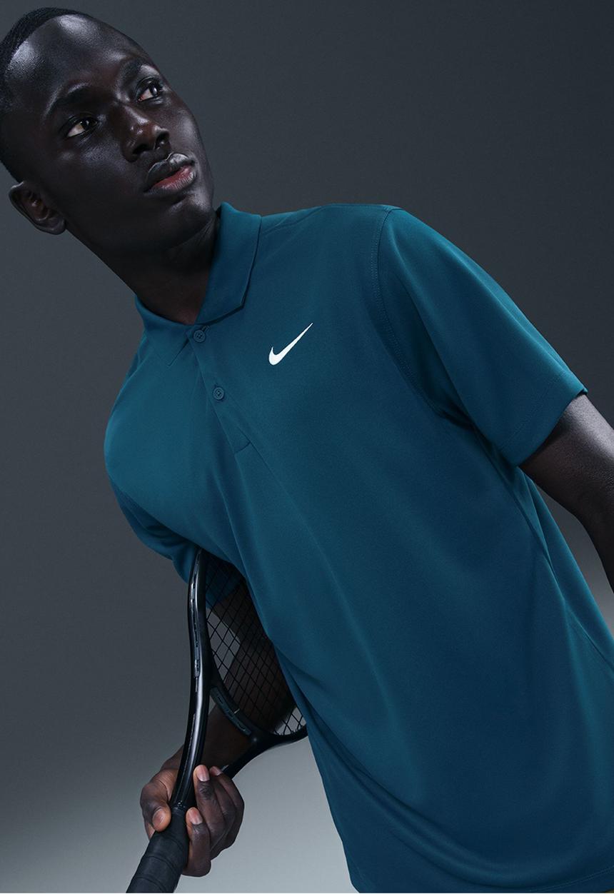 Nike - Solid Dri-FIT Polo - Blfrce/White
